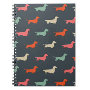 Carnet Dachshund Silhouettes Wiener Amoureux des chiens