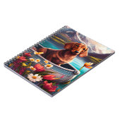 Carnet Dachshund sur une pagaie : une aventure Pittoresqu (Côté gauche)