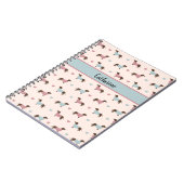 Carnet Dachshunds et Coeurs (Côté gauche)