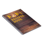 Carnet DAD Écrit Avec Pizza & Tacos Drôle Mignonne Bow (Côté Droit)