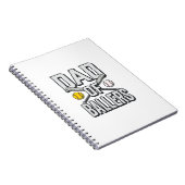 Carnet Dad of Ballers Softball and Baseball Vintage Shirt (Côté Droit)