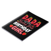 Carnet Dada of the Berry Premier anniversaire de Girl Str (Côté gauche)