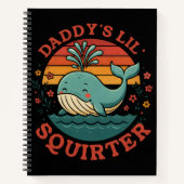 Carnet Daddy Little Whale (Devant)