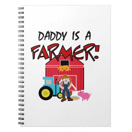 Carnet daddyisafarmerTEE (Devant)