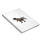 Carnet Daddysaurus Dinosaur Vintage Engraving Shirt Desig (Côté Droit)