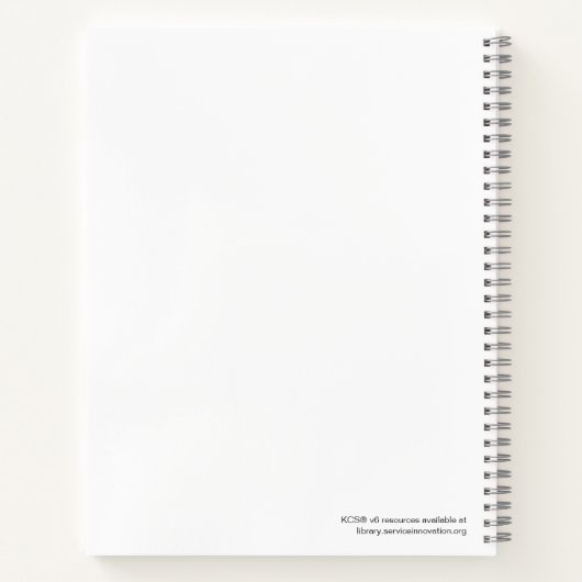 Carnet d'adoption KCS (Dos)