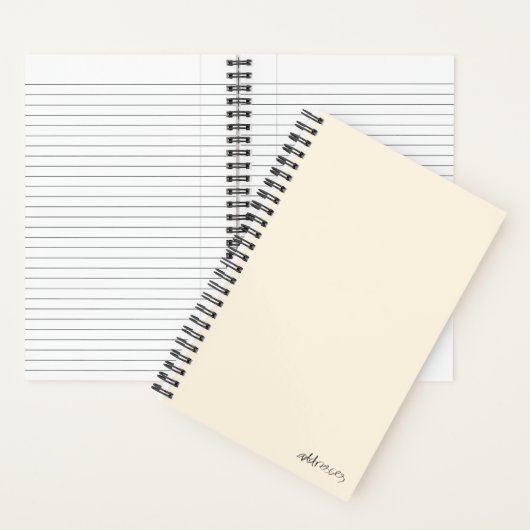 carnet d'adresses (À l'intérieur)