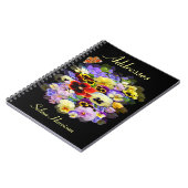 Carnet d'adresses de Pretty Pansies (Côté gauche)