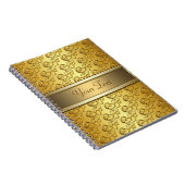 Carnet d'affaires Gold Spiral (Côté Droit)