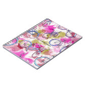 Carnet d'affectation scolaire Tie Dye & Bikes (Côté gauche)