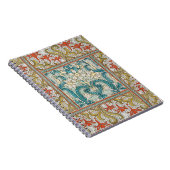 Carnet Daffodique chintz papier peint à fleurs Art nouvea (Côté Droit)