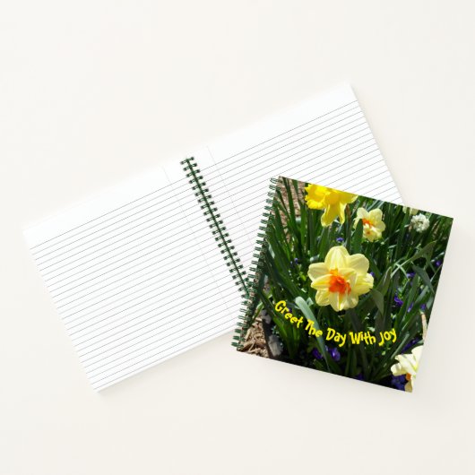Carnet Daffodique jaune (Intérieur)