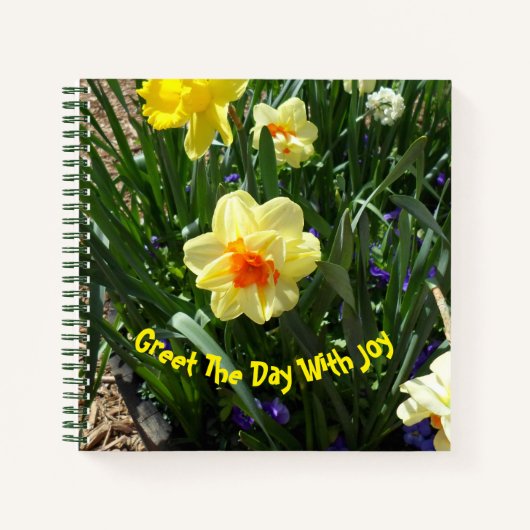 Carnet Daffodique jaune (Devant)