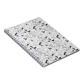 Carnet Daffodiques motif floral printanier (Côté Droit)