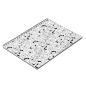 Carnet Daffodiques motif floral printanier (Côté gauche)