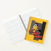 Carnet DAFFY DUCK™ "Qui est responsable ici" (Intérieur)