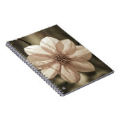 Carnet Dahlia ensoleillé (Côté Droit)