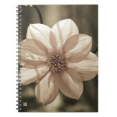Carnet Dahlia ensoleillé (Devant)