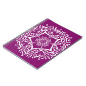 Carnet Dahlia Mandala (Côté gauche)