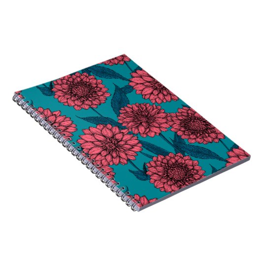 Carnet Dahlias (Côté Droit)