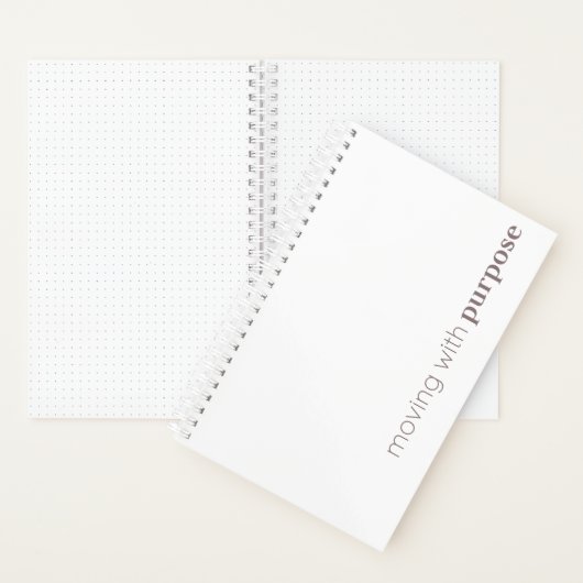 Carnet Daily notes - "Purpose" (À l'intérieur)