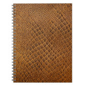 Carnet daim avec beau motif, serpent, texture, (Devant)