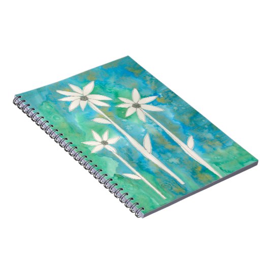 Carnet Dainty Daisies I (Côté Droit)