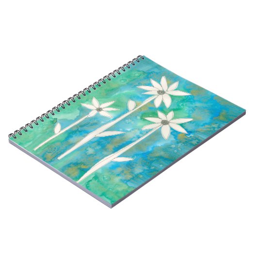 Carnet Dainty Daisies I (Côté gauche)