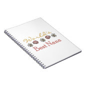 Carnet Daisées et Roses Best Nana Cadeaux (Côté Droit)