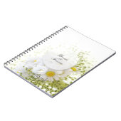 Carnet Daisées in Love - Editable Mariage guest book (Côté gauche)