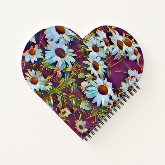 CARNET DAISER FLEURS (Dos)