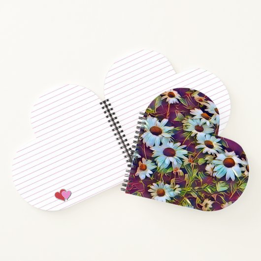 CARNET DAISER FLEURS (Intérieur)