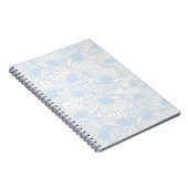 Carnet Daisy Blooms - Bleu Poudre (Côté Droit)