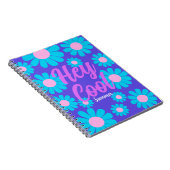 Carnet Daisy Blue Lilac (Côté Droit)