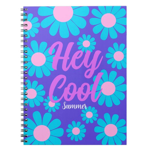Carnet Daisy Blue Lilac (Devant)