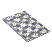 Carnet Daisy Days - Noir En vichy (Côté Droit)