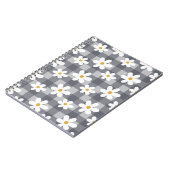 Carnet Daisy Days - Noir En vichy (Côté gauche)