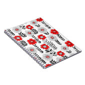 Carnet Daisy dooda en rouge et noir (Côté Droit)