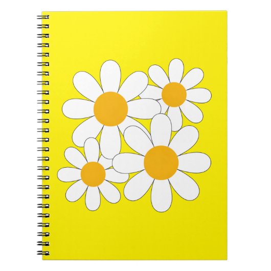 Carnet Daisy Lumineuse et Audacieuse (Devant)