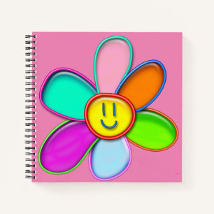 Carnet DAISY - Magie Colorée Marguerite pour Enfants -