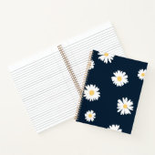 Carnet Daisy On Blue Motif (Intérieur)
