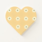 Carnet Daisy Smile Floral adolescente fille (Dos)