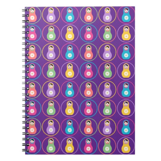 Carnet Daisyflower Matryoshka (Devant)