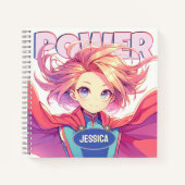 Carnet d'alimentation pour filles (Devant)
