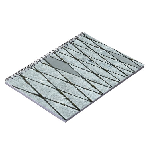 Carnet Dallage gris en béton (Côté gauche)