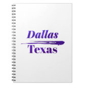 Carnet Dallas Texas (Devant)