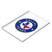 Carnet Dallas Texas (Côté gauche)