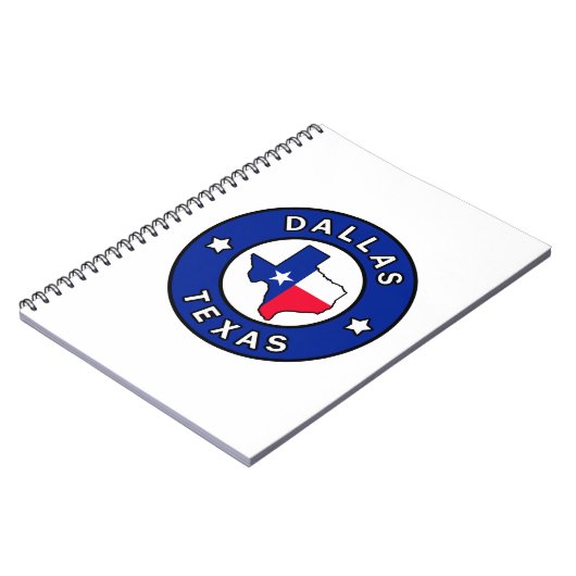 Carnet Dallas Texas (Côté gauche)