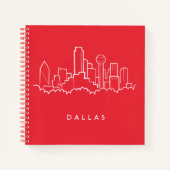 Carnet Dallas Texas Skyline (Devant)