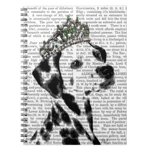 Carnet Dalmatian with Tiara 2